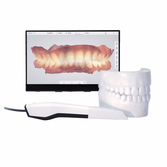 ICEN Cad Cam цифровой стоматологический интраоральный 3d сканер внутриротовое сканирование стоматологическая лаборатория мини портативный сканер с бесплатным программным обеспечением