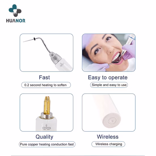 Беспроводная стоматологическая поворотная система Denjoy из сплава на 360 градусов для обтурации гуттаперчи